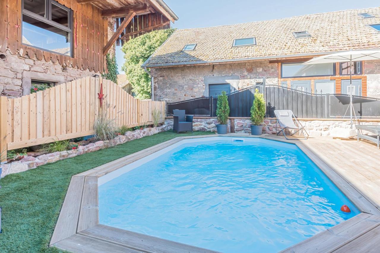 Domaine La Grange Ungersheim - Gite La Grange 5 Etoiles Eksteriør billede